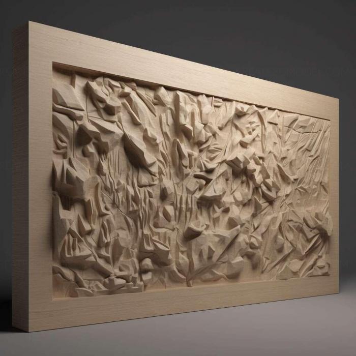 نموذج ثلاثي الأبعاد لآلة CNC 3D Art 